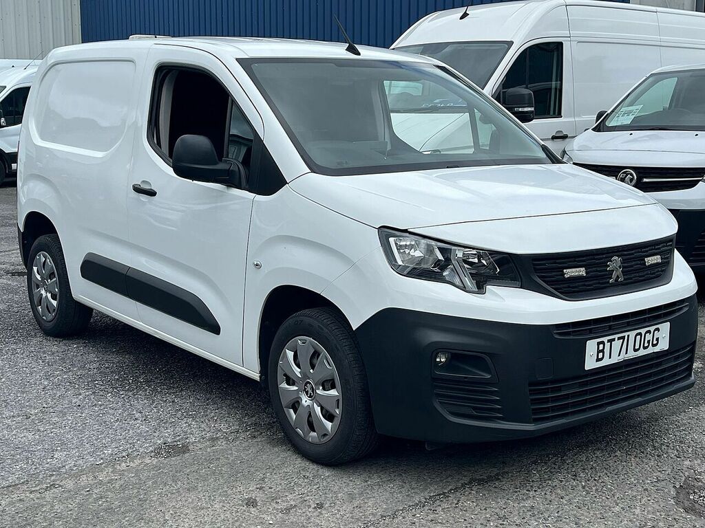 Peugeot Partner Bluehdi 1000 Professional Premium BT71OGG White #5