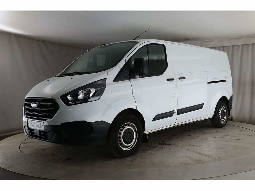 Ford Transit Custom 340 Ecoblue Leader YS21OLA White #3