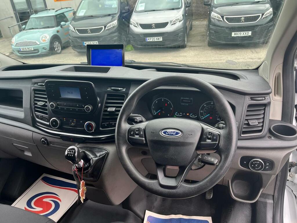 Ford Transit Custom 340 Ecoblue Leader YS21OLA White #2