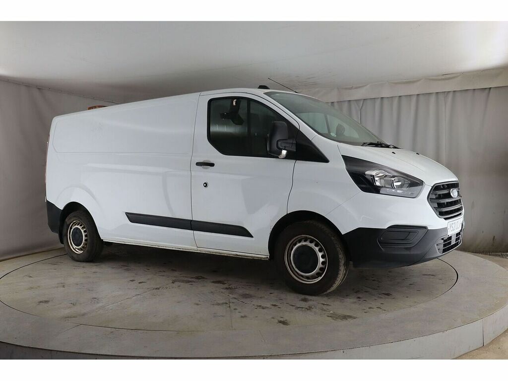 Ford Transit Custom 340 Ecoblue Leader YS21OLA White #2