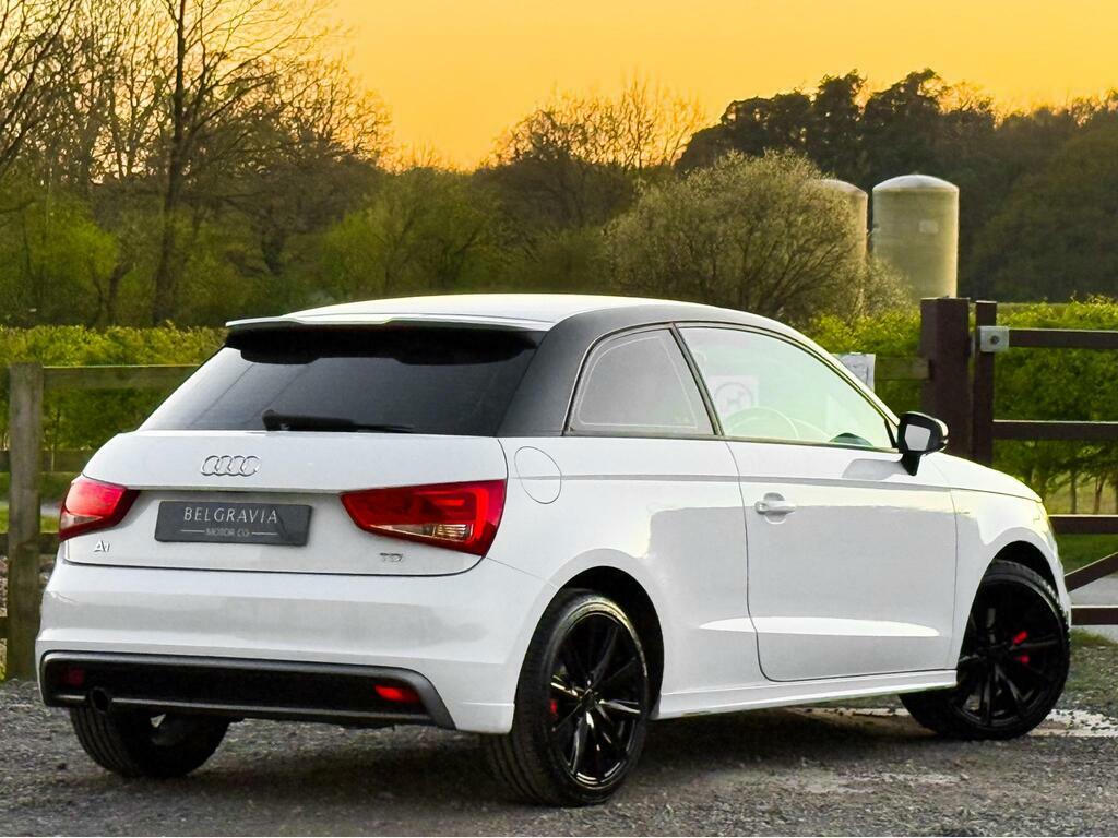 Audi A1 1.6 Tdi S Line Style Edition Euro 5 S S White #5