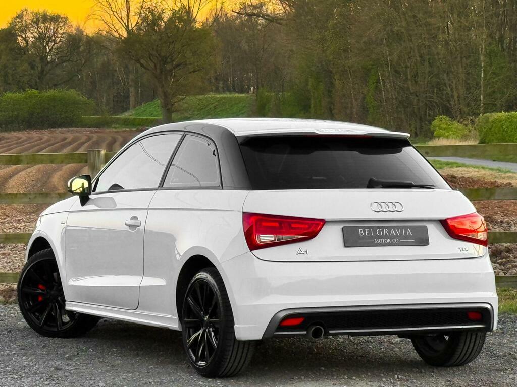 Audi A1 1.6 Tdi S Line Style Edition Euro 5 S S White #3