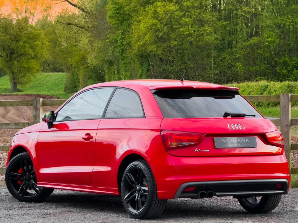 Audi A1 1.4 Tfsi S Line S Tronic Euro 5 S S Red #3