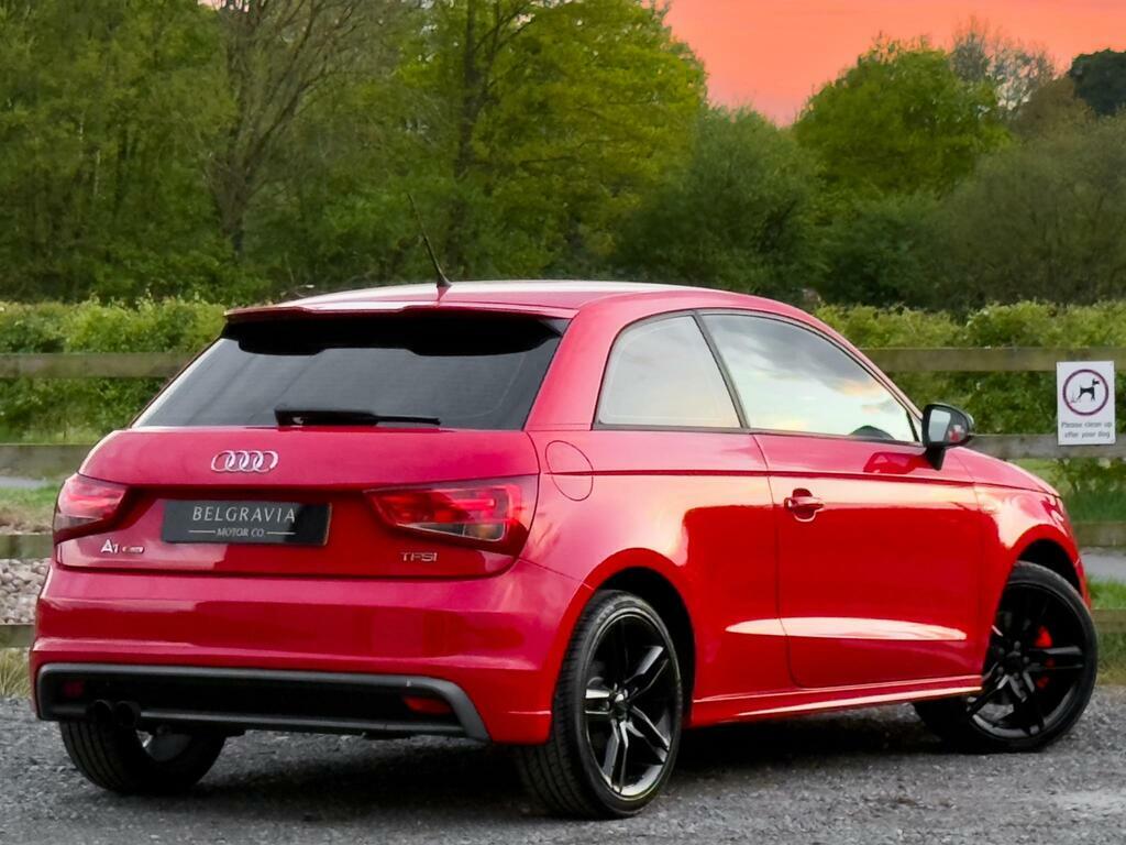 Audi A1 1.4 Tfsi S Line S Tronic Euro 5 S S Red #5