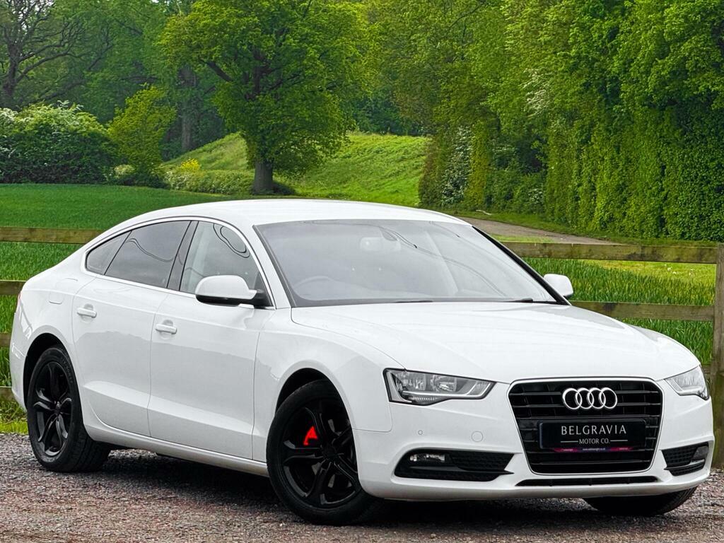 Audi A5 2.0 Tdi Ultra Se Sportback Euro 6 S S White #6