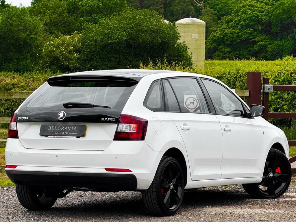 Skoda Rapid Spaceback 1.6 Tdi Elegance Euro 5 White #5