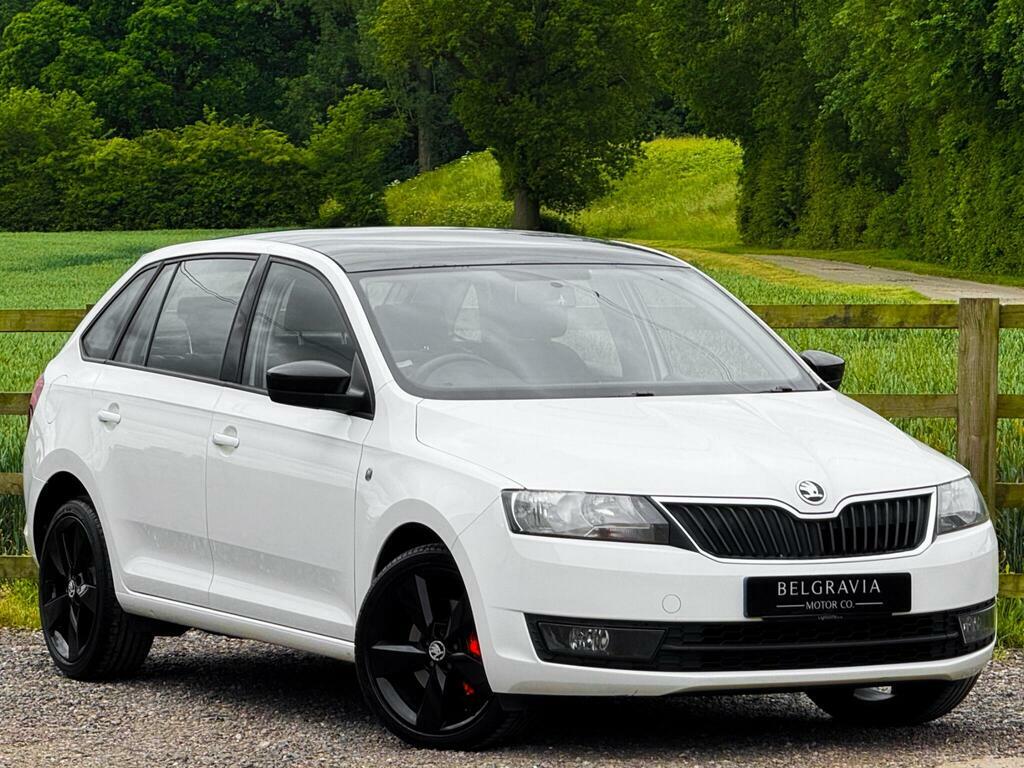 Skoda Rapid Spaceback 1.6 Tdi Elegance Euro 5 White #6