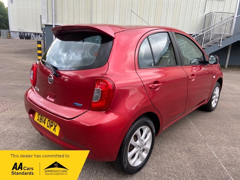 Nissan Micra 1.2 Tekna 79 Bhp Blue #9