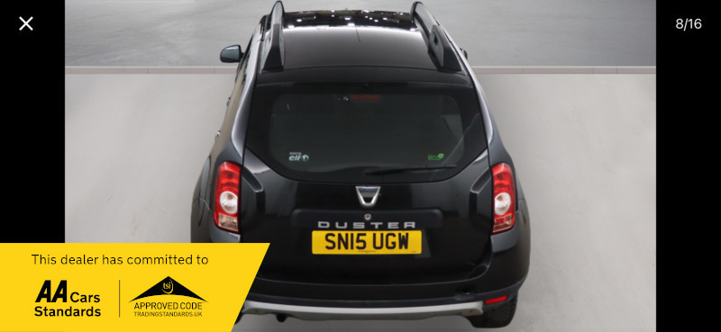 Dacia Duster Laureate 1.5 Dci 2Wd Black #2