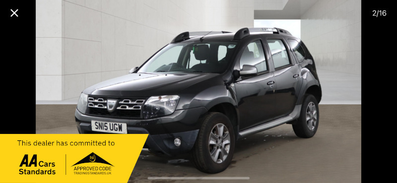 Dacia Duster Laureate 1.5 Dci 2Wd Black