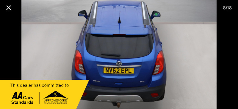 Vauxhall Mokka 1.7 Cdti Se 2Wd Euro 5 S S Black #8