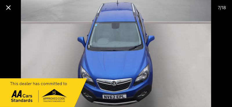 Vauxhall Mokka 1.7 Cdti Se 2Wd Euro 5 S S Black #7