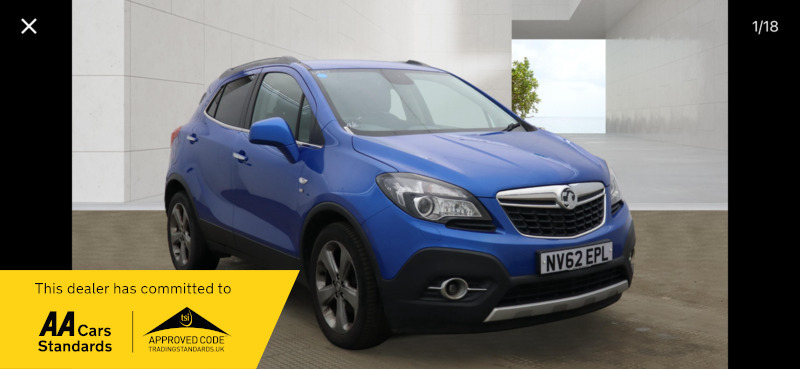 Vauxhall Mokka Se 1.7 Cdti S Blue