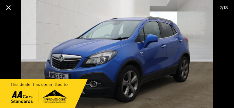 Vauxhall Mokka Se 1.7 Cdti S Blue #2