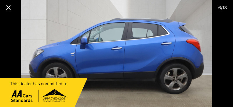 Vauxhall Mokka Se 1.7 Cdti S Blue #6