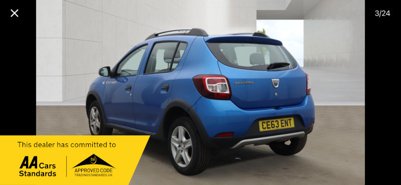 Dacia Sandero Stepway Ambiance Tce Blue #3