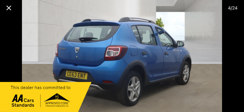 Dacia Sandero Stepway Ambiance Tce Blue #4