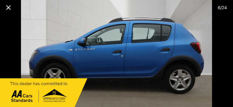 Dacia Sandero Stepway Ambiance Tce Blue #6
