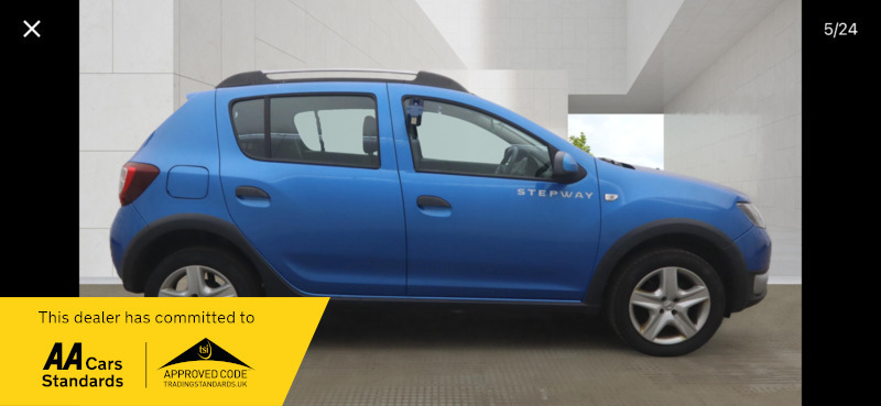 Dacia Sandero Stepway Ambiance Tce Blue #5