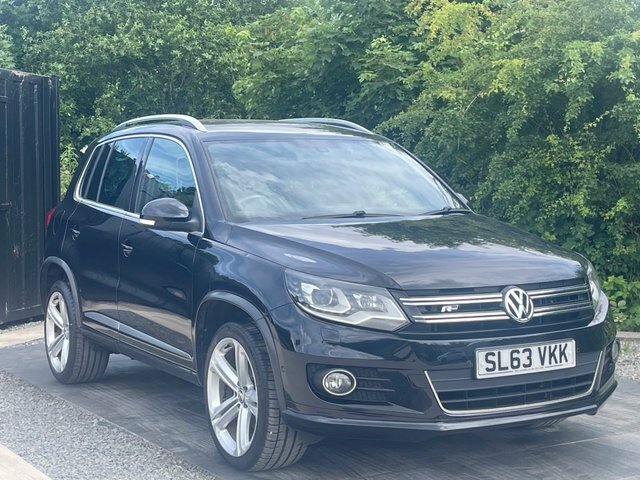 Volkswagen Tiguan 2.0 Tdi Bluemotion Tech R-line Suv Manu SL63VKK Black #5
