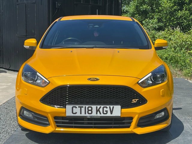 Ford Focus 2.0 Tdci St-3 Hatchback Euro 6 CT18KGV Yellow #2