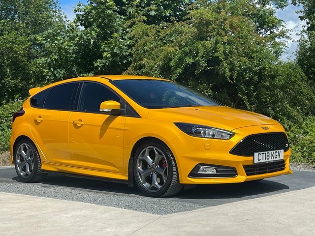 Ford Focus 2.0 Tdci St-3 Hatchback Euro 6 CT18KGV Yellow #6