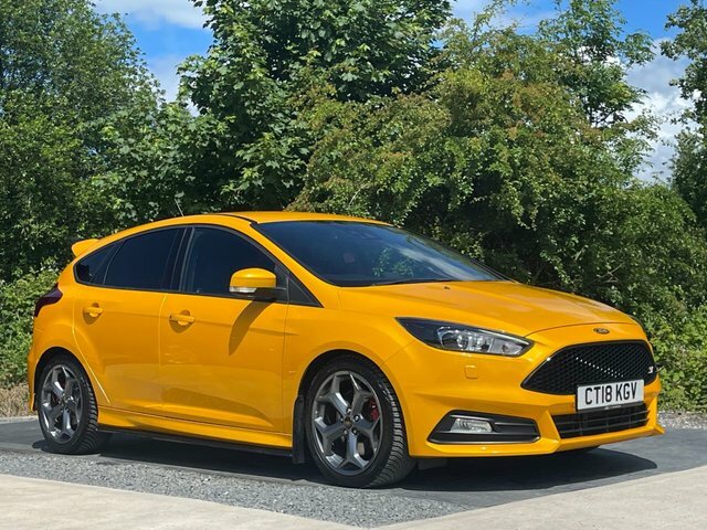 Ford Focus 2.0 Tdci St-3 Hatchback Euro 6 CT18KGV Yellow #5