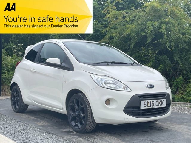 Ford KA 1.2 Zetec White Edition Hatchback Manua SL16CKK White