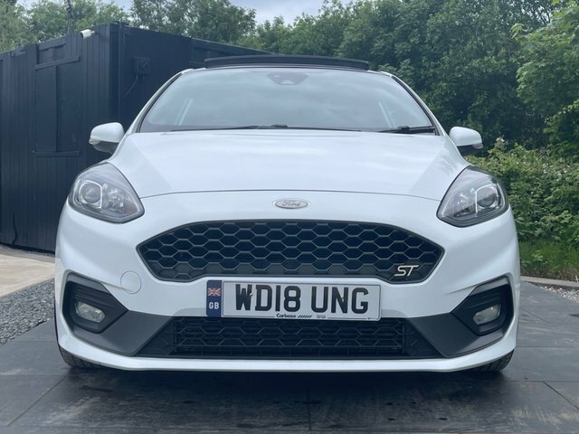 Ford Fiesta 1.5T Ecoboost St-3 Hatchback Eur WD18UNG White #2