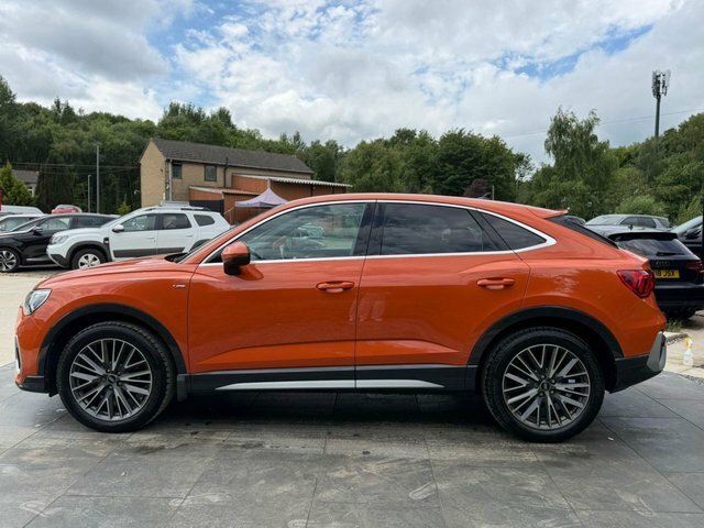 Audi Q3 1.5 Tfsi Cod 35 S Line Sportback S Tron FV21TDU Orange #3