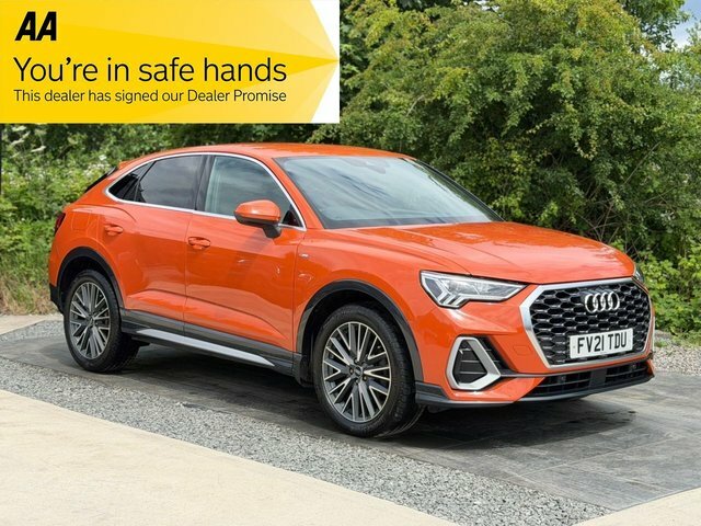 Audi Q3 1.5 Tfsi Cod 35 S Line Sportback S Tron Orange