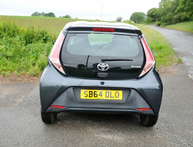 Toyota Aygo 1.0 Vvt-i X Hatchback Euro 5 Eur SB64DLO Grey #6