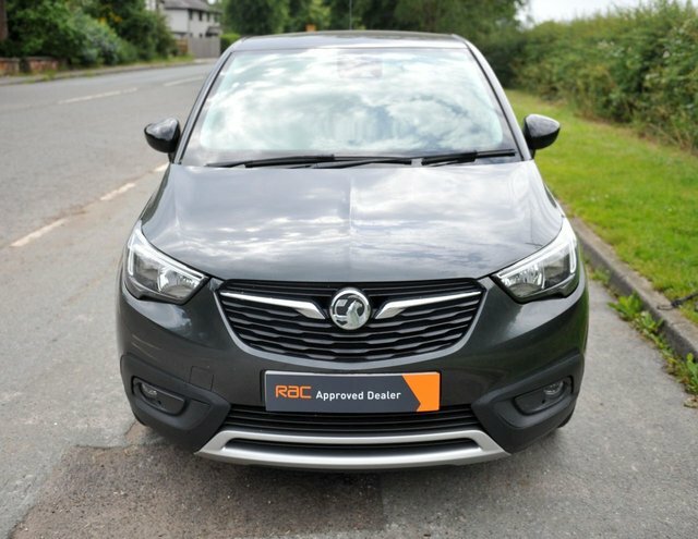 Vauxhall Crossland X 2017 1.6 Turbo D Elite Nav Suv E DV67HZH Grey #2