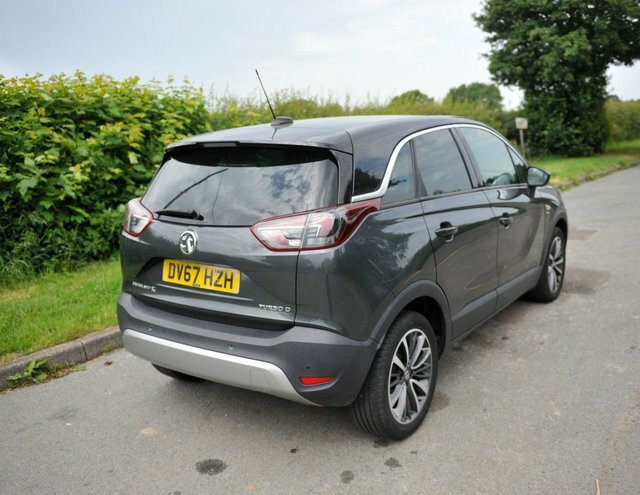 Vauxhall Crossland X 2017 1.6 Turbo D Elite Nav Suv E DV67HZH Grey #5