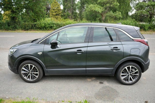 Vauxhall Crossland X 2017 1.6 Turbo D Elite Nav Suv E DV67HZH Grey #4