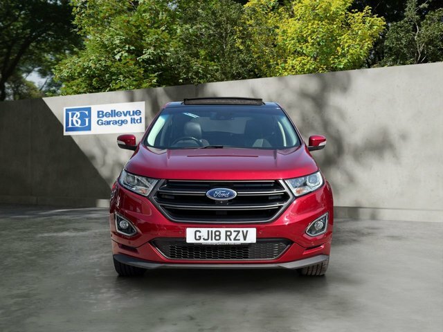 Ford Edge 2.0 Tdci St-line Suv Powershift Awd Eur GJ18RZV Red #3