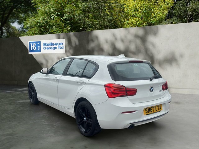 BMW 1 Series 2.0 118D Sport Hatchback Euro 6 White #5