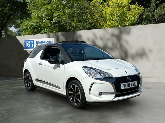 DS DS 3 Cabrio 1.6 Bluehdi Elegance Cabriolet E White