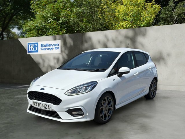 Ford Fiesta 1.0T Ecoboost St-line Edition Hatchback NX70HZA White #4