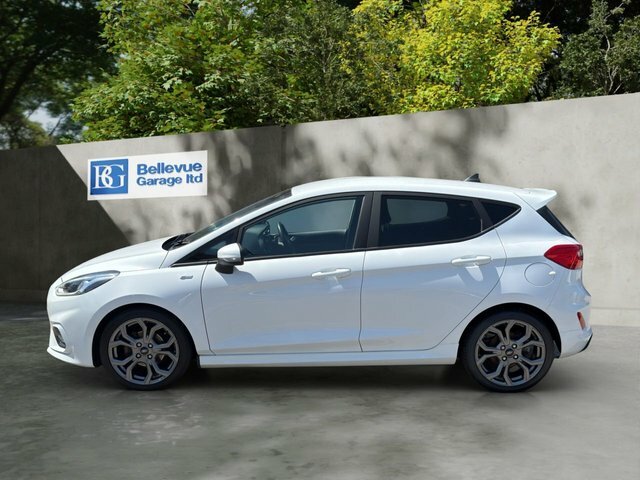 Ford Fiesta 1.0T Ecoboost St-line Edition Hatchback NX70HZA White #6