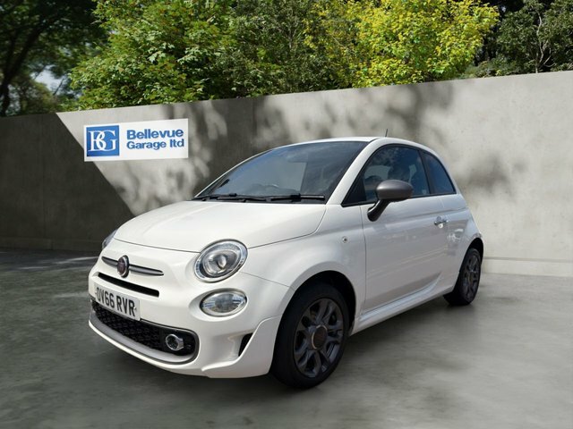 Fiat 500 1.2 S Hatchback Euro 6 S S 69 White #3
