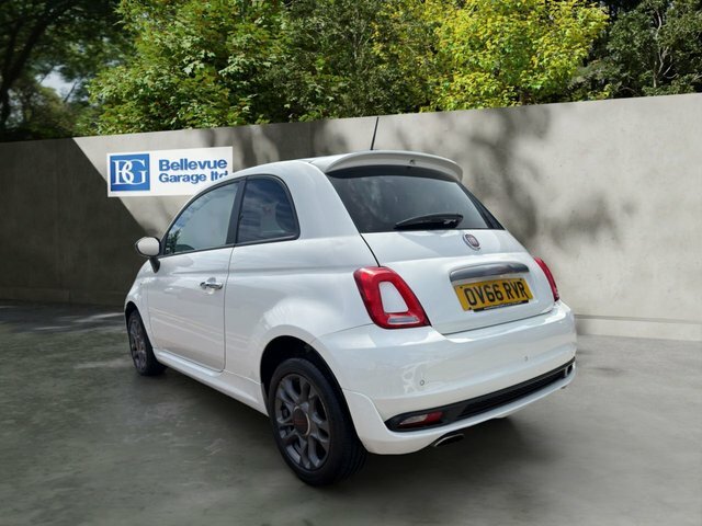 Fiat 500 1.2 S Hatchback Euro 6 S S 69 White #4
