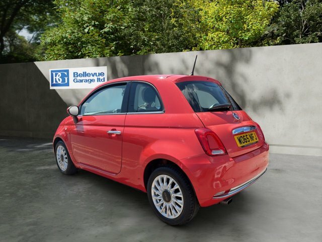 Fiat 500 1.2 Lounge Hatchback Euro 6 S S Pink #5