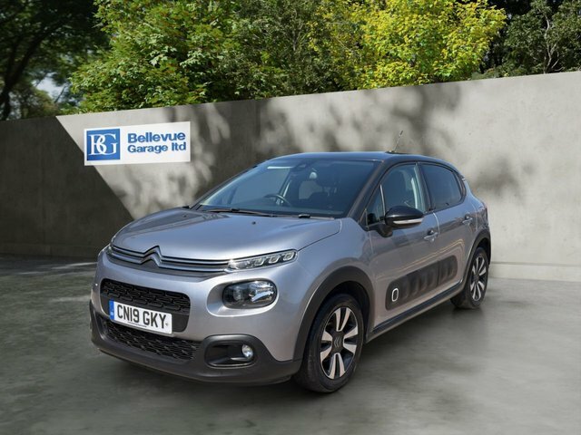 Citroen C3 1.2 Puretech Flair Hatchback Eur CN19GKY Grey #3
