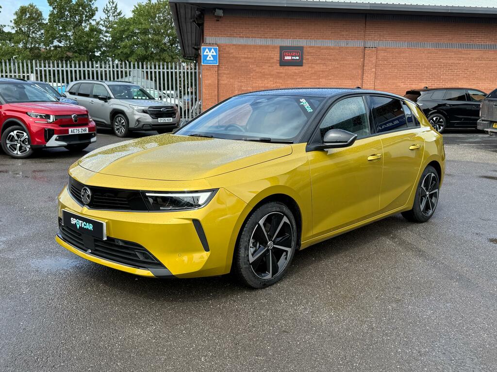 Vauxhall Astra 1.2 Hybrid Griffin Hatchback Hybrid E-d Yellow #6