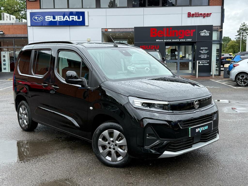 Vauxhall Combo-e Life 52Kwh Ultimate Mpv 7.4Kw Charge Black