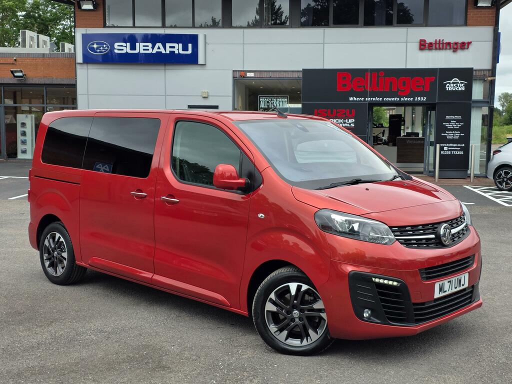 Vauxhall Vivaro 2.0 Turbo D Elite M Mpv Swb Euro 6 Red