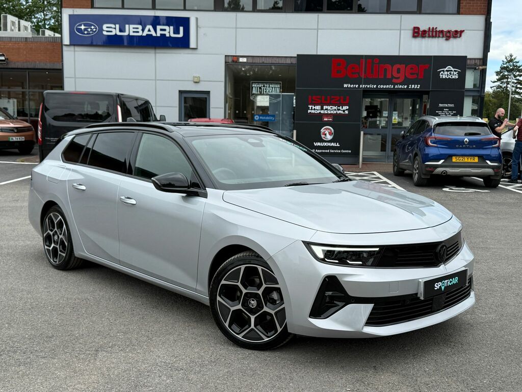 Vauxhall Astra 1.2 Hybrid Ultimate Sports Tourer Hybri BD25LCA Silver
