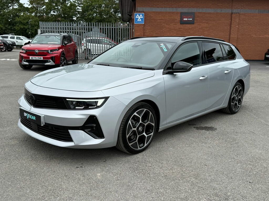 Vauxhall Astra 1.2 Hybrid Ultimate Sports Tourer Hybri BD25LCA Silver #3