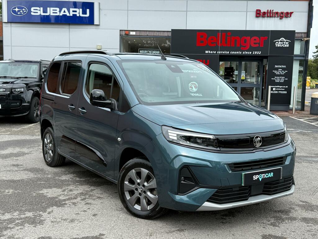 Vauxhall Combo-e Life 52Kwh Ultimate Mpv 7.4Kw Charge Blue